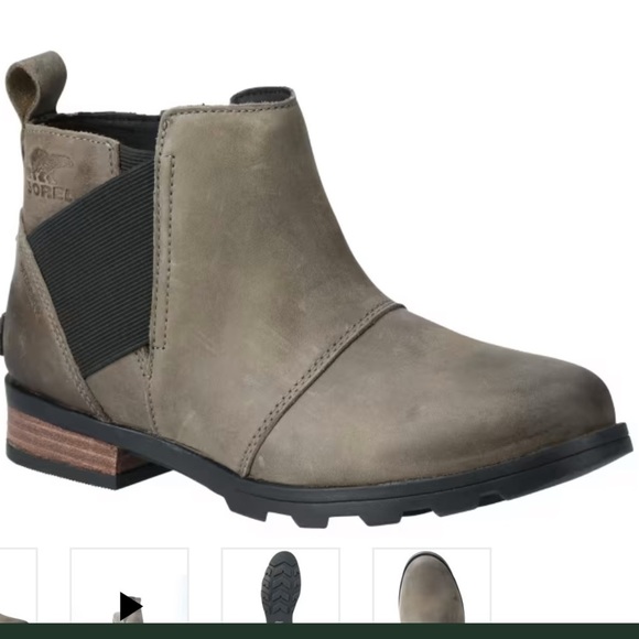 Sorel Shoes - Sorel Emilie Chelsea Waterproof Ankle Boots for Ladies, size 6.5